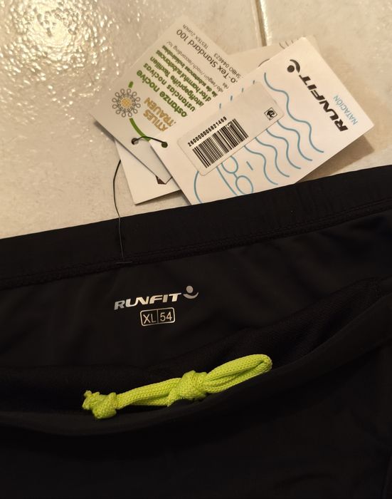 Calção de banho Preto Novo da RunFit