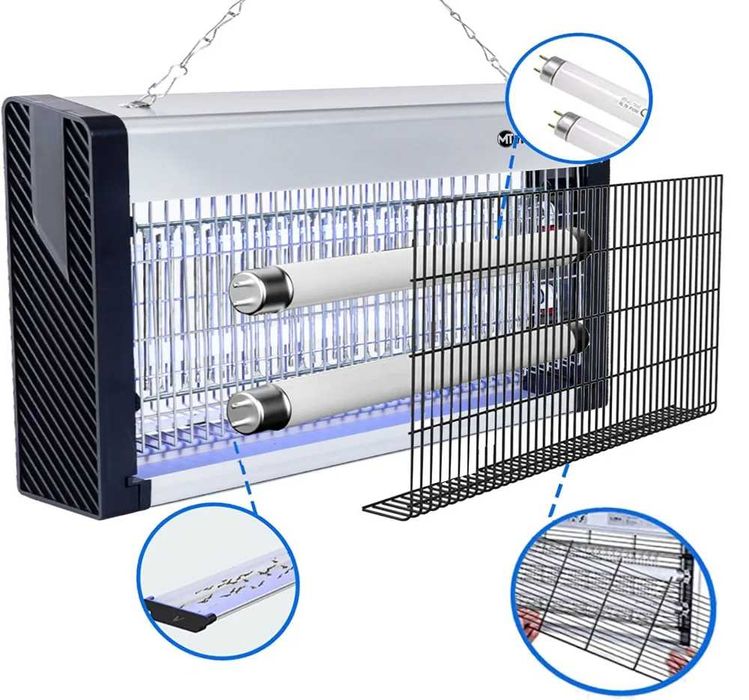 Лампа от насекомых 30W MalTec EGO-01B-30W, Лампа від комах