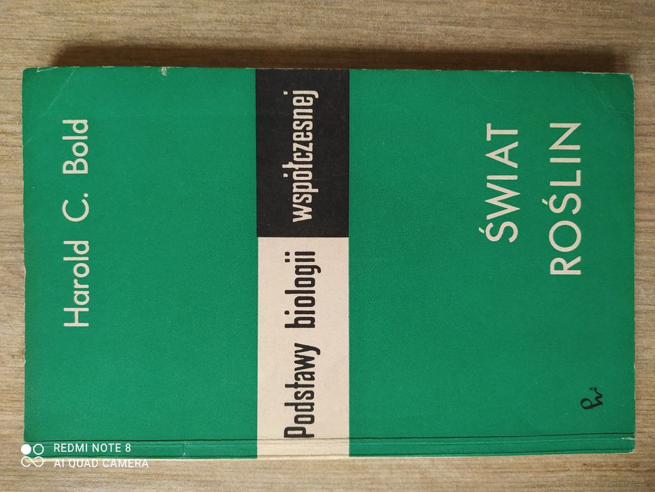 Harold c. Bold podstawy biologii współczesnej świat roślin