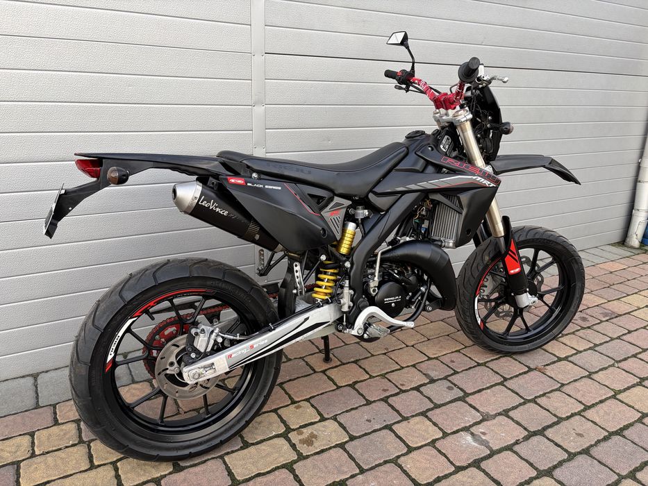 Rieju MRT 50 PRO 2017r MVT Leo Vince! Rieju 50 mrt Black Series