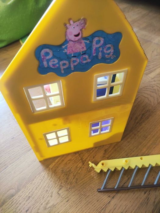 Casa bonecas equipada Peppa Pig personagens mobília (Porquinha Peppa)