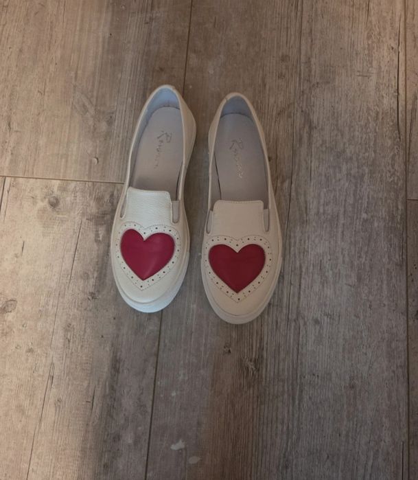 Buty ze skóry Kinga Rusin