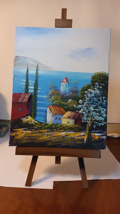 Quadro de uma paisagem