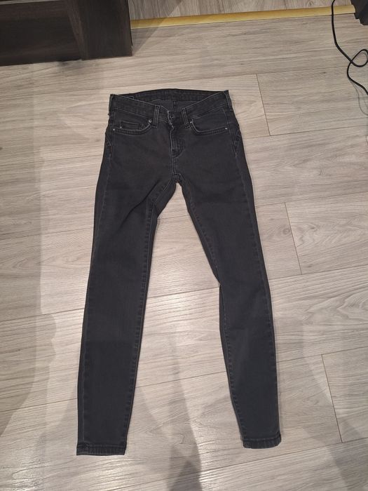 Spodnie jeansowe skinny czarne big star