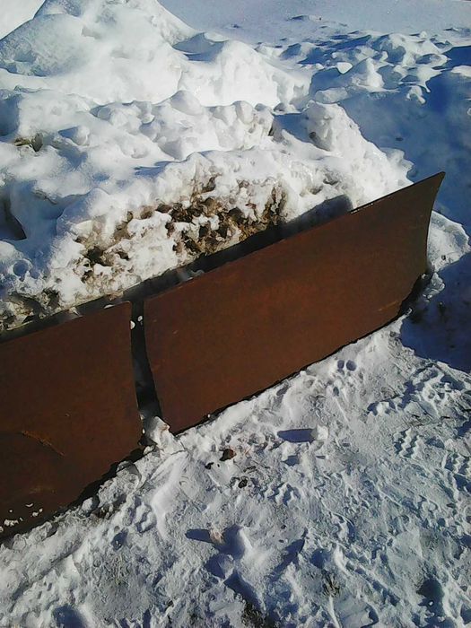 lemiesz blacha na pług do śniegu