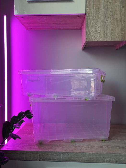 Пластиковый контейнер bigbox 80л та 30л / органайзер для зберігання