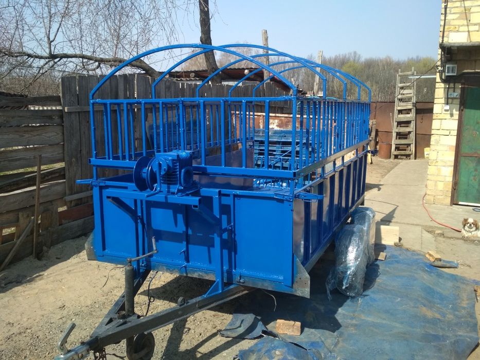 Продам або поміняю двухосний приціп скотовоз читай оголошення3000$