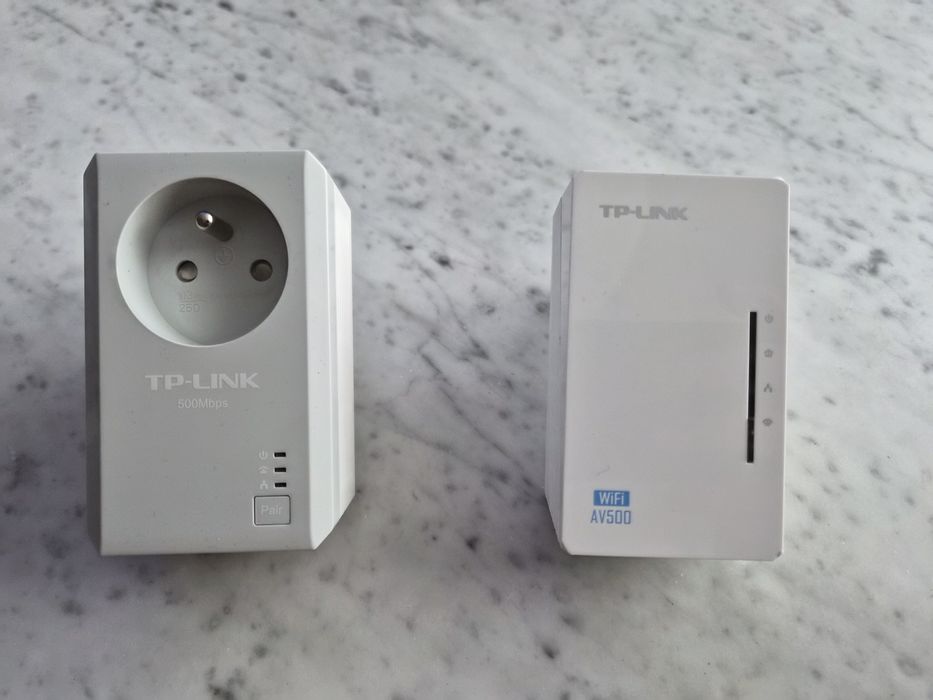 TP-link AV500 z punktem dostępowym (nadajnik + odbiornik)