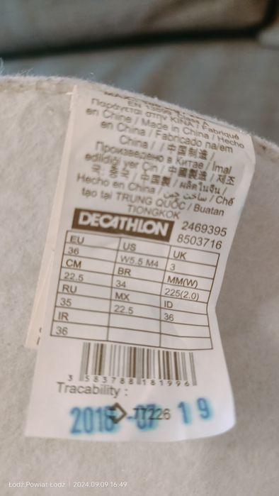 Wrotki Oxelo rozmiar 36