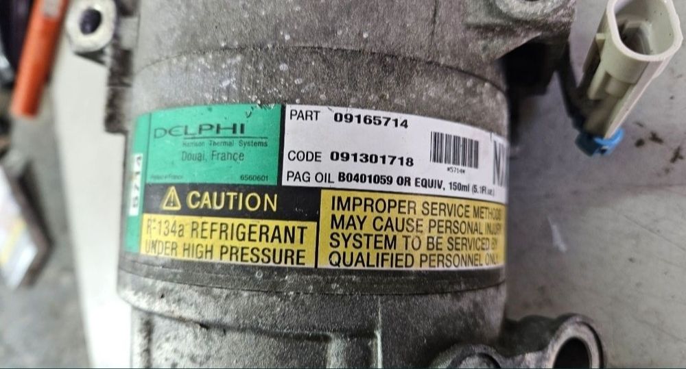 Pompa klimy sprężarka klimatyzacji opel astra g h vectra b 1.6 1.8