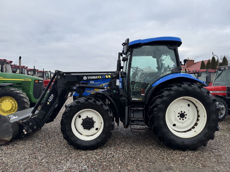 Ciągnik NEW HOLLAND T6040 Elite z TURem - 7.940mtg  - ORYGINAŁ