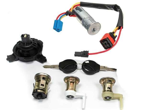 Canhões Portas Ignição Deposito + Chaves Peugeot 206  (NOVO)