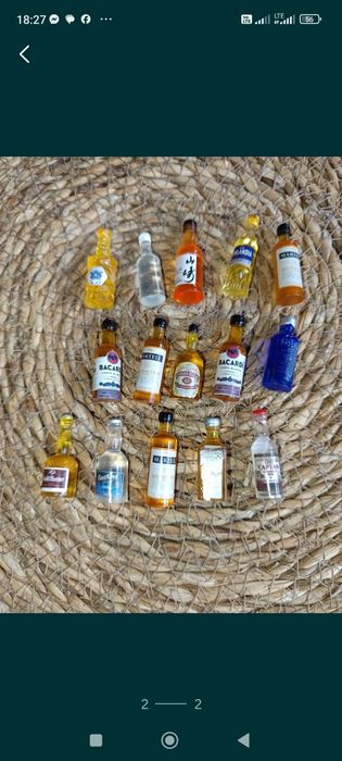 15 żywicznych odlewów  na breloki imitujących butelki
15 żywicznych od