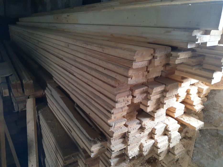 Дошка соснова суха необрізна камерної сушки