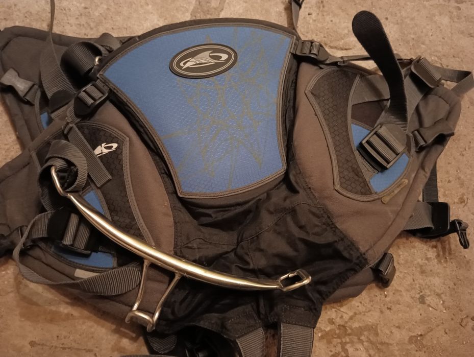 Trapez, paleta z przegubem, fał startowy do windsurfingu