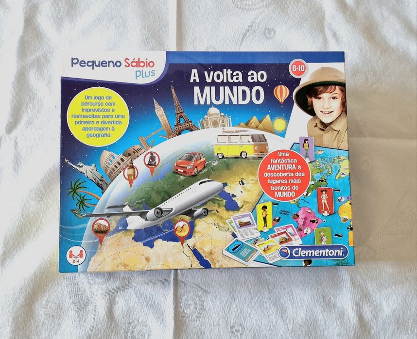 Clementoni Pequeno Sábio Plus A Volta ao Mundo