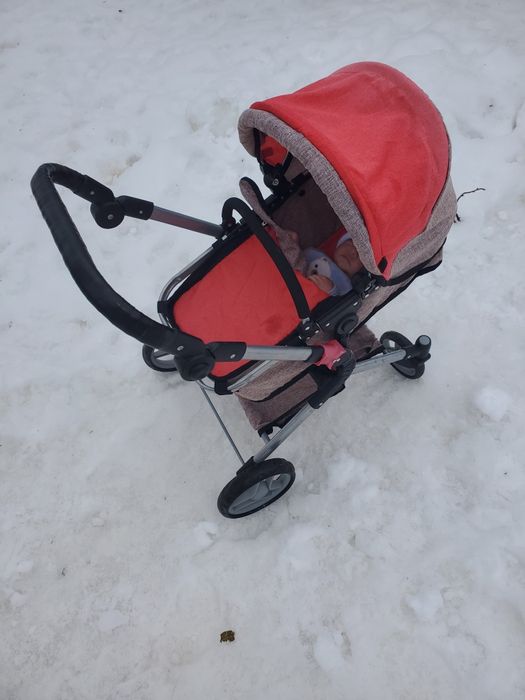 Коляска для кукол, каляска для ляльки, візок іграшковий візочок