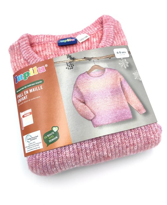 Lupilu® Sweter dziecięcy z okrągłym dekoltem