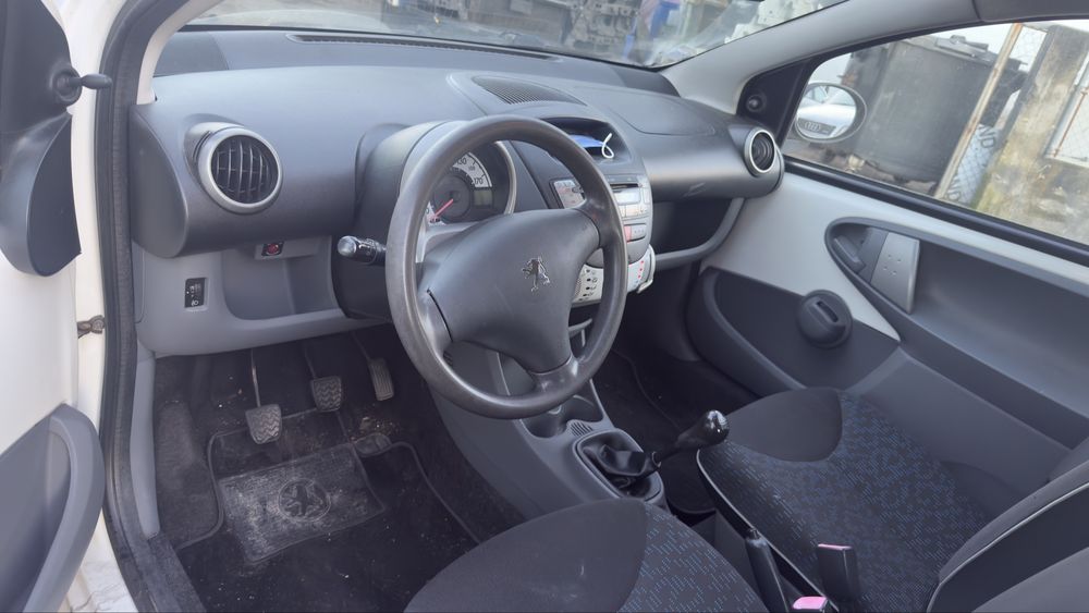 PEUGEOT 107 1.0 GASOLINA ANO 2010 PARA PEÇAS