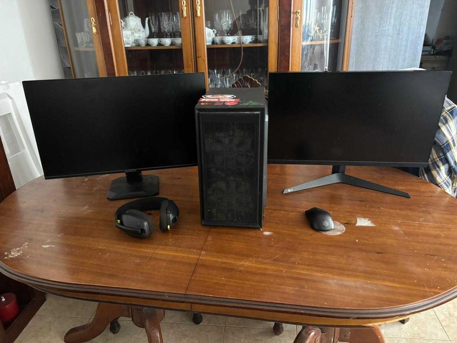 Título: PC GAMING+2 monitores e headset e mouse wireless