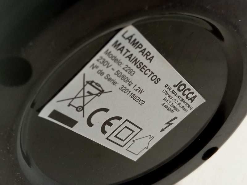 Lâmpada Mata-Insectos Jocca