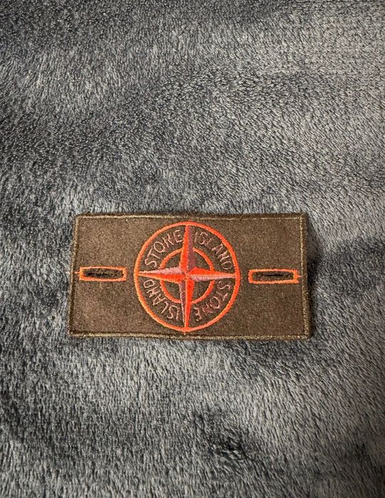 патч stone island offdye red оригинал