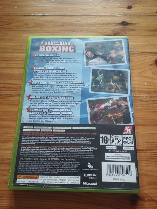 Xbox 360 Don King Boxing