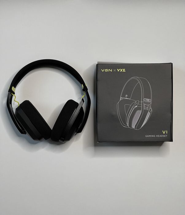 Беспроводные игровые наушники гарнитура с микрофоном 2.4 vgn vxe v1
