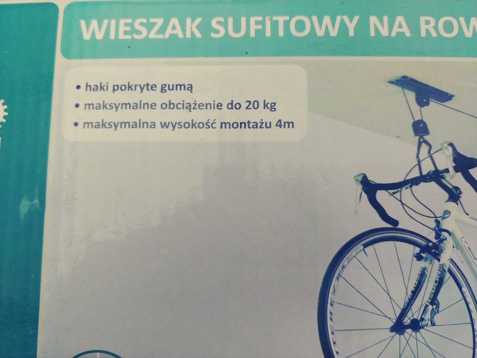 Wieszak uchwyt na rower