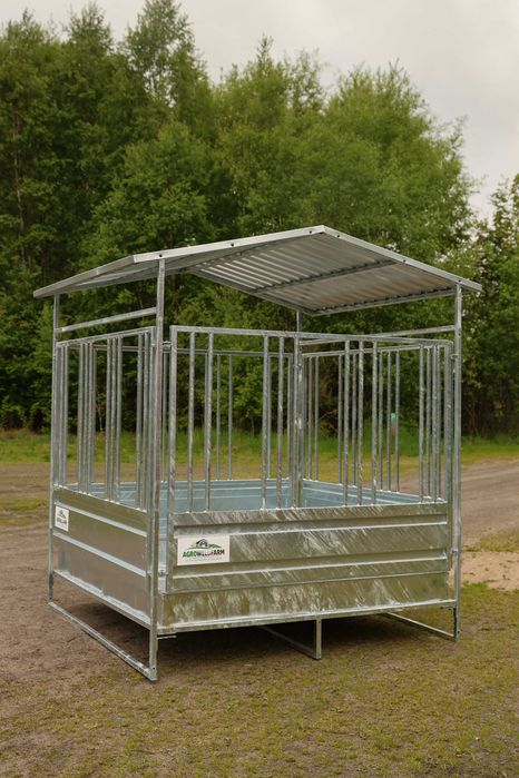 Paśnik 2×2 z zadaszeniem