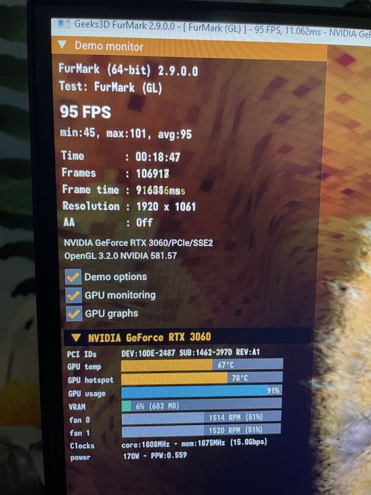 Відеокарта RTX 3060 12 GB MSI