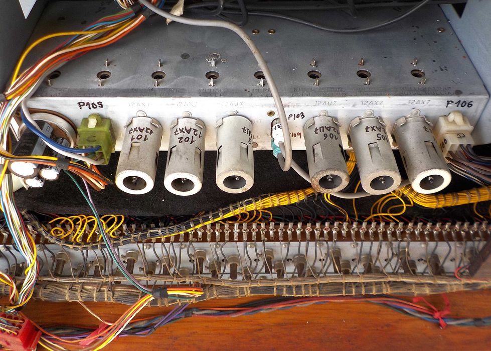 Hammond H 112 Foldback stereo vibrato tube USA