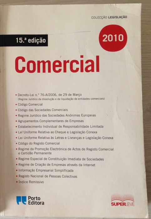 Livro "Comercial"