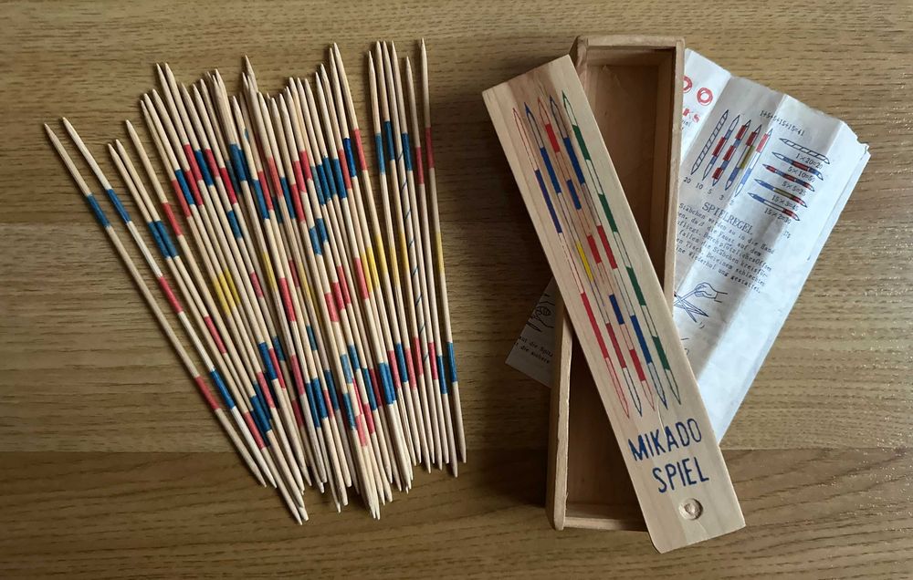 MIKADO – японская настольная игра, оригинал, 41 палочка