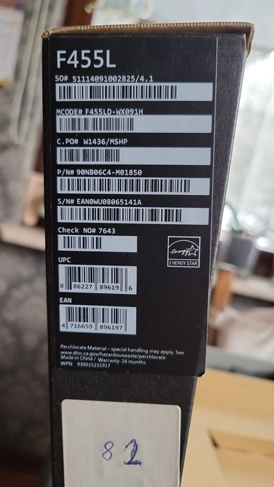 Laptop Asus asus F455L