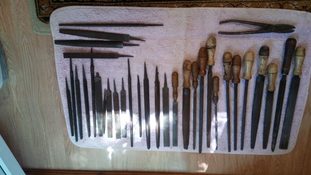 Продам напильники,разной формы.