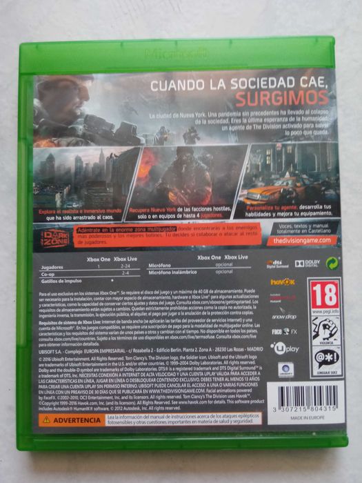 Jogo X-BOX ONE The Division