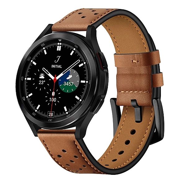 Pasek Tech-Protect Leather na Samsung Galaxy Watch 4 / 5 / 5 Pro / 6 /