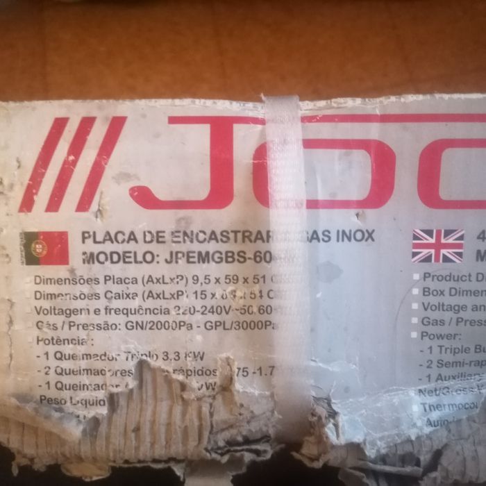 Placa de fogão a gás Jocel