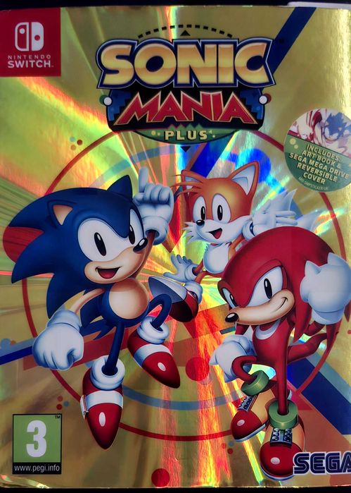 Jogo Sonic Mania plus ed especial
