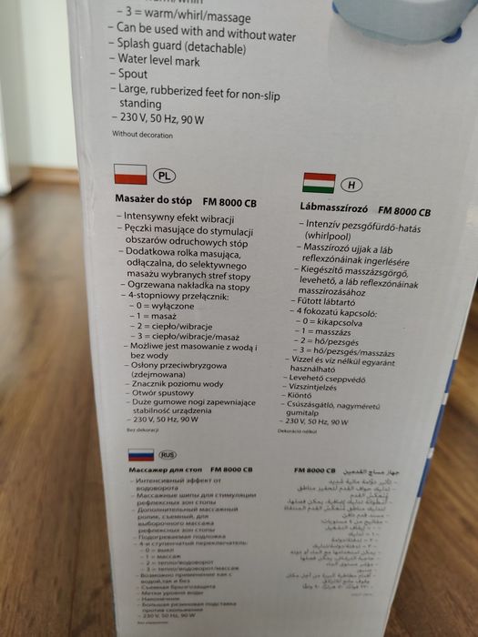 Masażer do stóp bomann