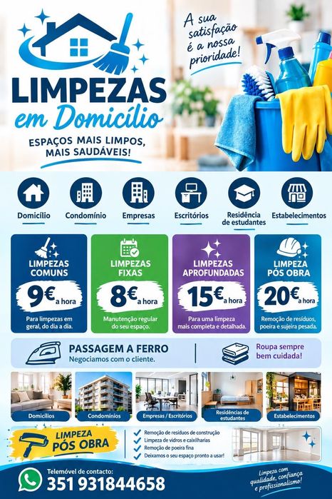 Limpezas em geral