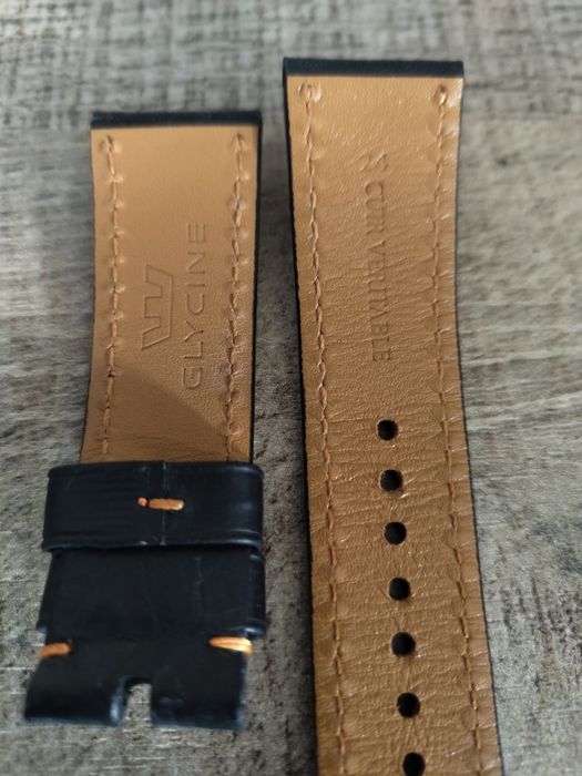 Oryginalny pasek Glycine 24mm