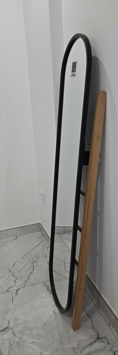 Espelho Hub Floor Madeira Umbra