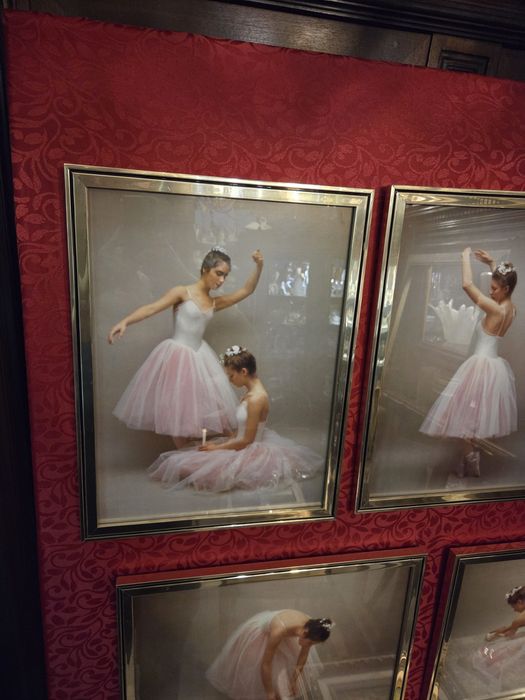 Quadros decorativos de bailarinas de ballet