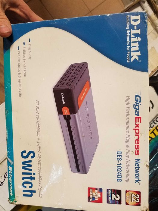 Комутатор D-link DES-1024DG Gigabit