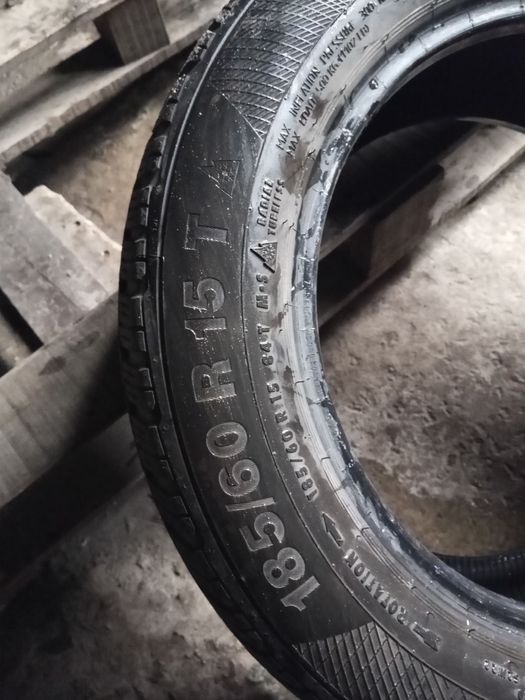 185.60.15 Continental 1шт зима шини гума склад Харків Шиномантаж бу бв