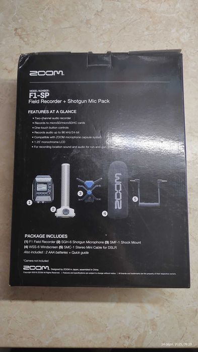 Продам Цифровий диктофон Zoom F1-SP