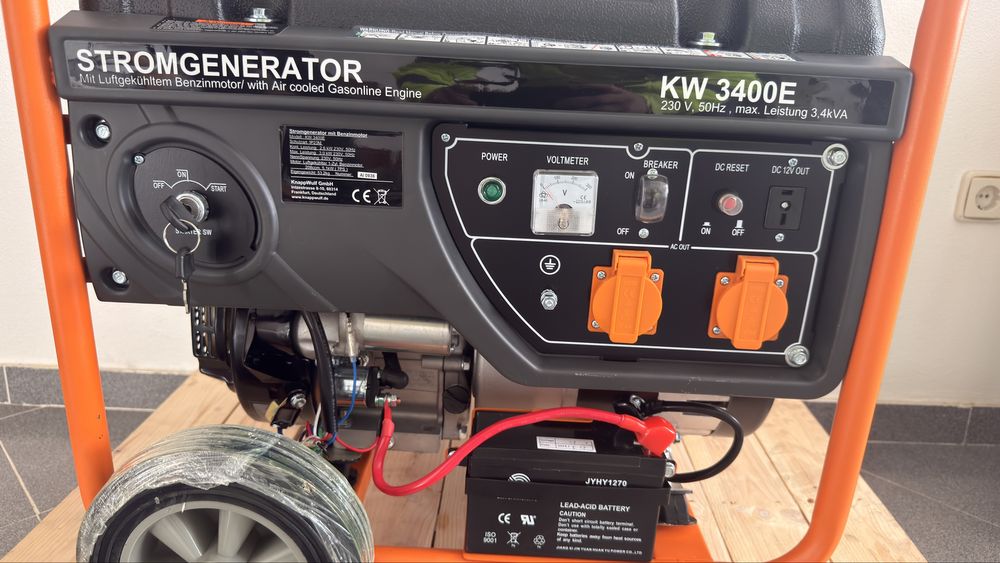 Gerador alemão 3.4 Kva c/ arranque eletrico