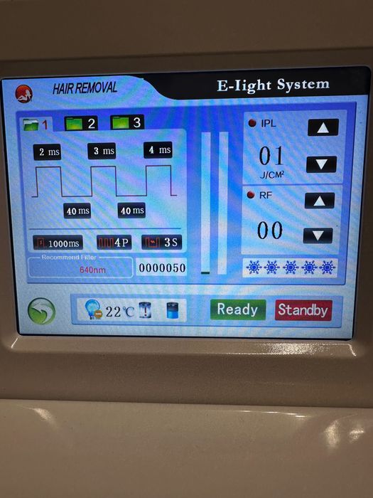 Laser ipl+ rf opt shr kosmetyczny